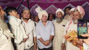 अटेरना गांव में दावत-ए-इफ्तियार पार्टी का हुआ आयोजन,   • भाजपा नेता हबीब हवननगर रहे मुख्य अतिथि 